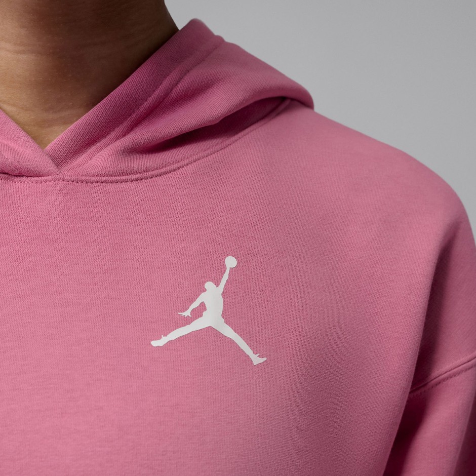 Γυναικείο Φούτερ Ροζ - Jordan Jumpman Fleece 