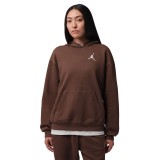 Γυναικείο Φούτερ Καφέ - Jordan Jumpman Fleece  Εικόνα 