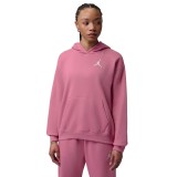 Γυναικείο Φούτερ Ροζ - Jordan Jumpman Fleece  Εικόνα 