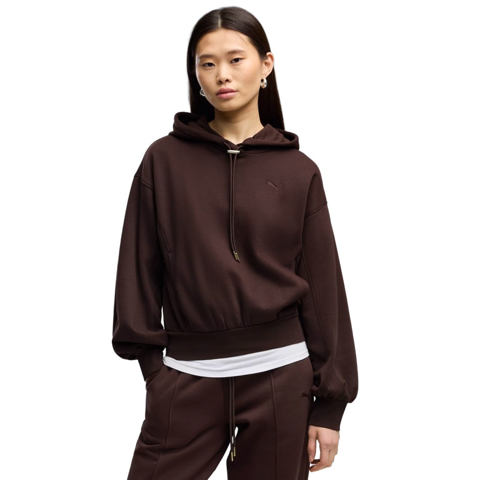 Γυναικείο Φούτερ Καφέ - PUMA Her Relaxed Fleece