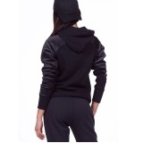 BODY ACTION GYM HOODIE 061923-01-01 Μαύρο Εικόνα 0