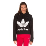 adidas Originals CROPPED HOODIE EC1874 Μαύρο Εικόνα 
