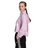 adidas Originals CROPPED HOODIE FM1745 Pink Image 2