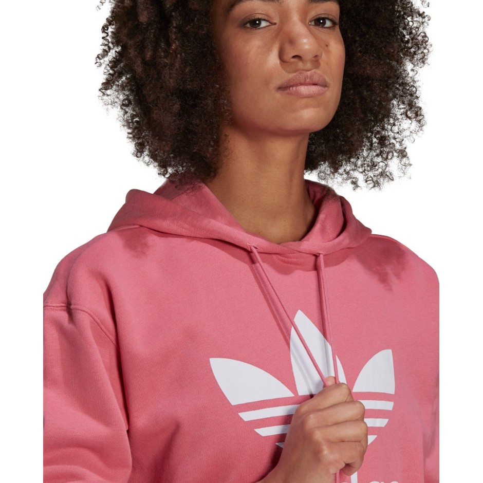 adidas Originals ADICOLOR TREFOIL HOODIE H33587 Pink