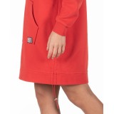 SUPERDRY TRACK &amp; FIELD STATEMENT BACK SWEAT DRESS W8000032A-HW6 Κόκκινο Εικόνα 1