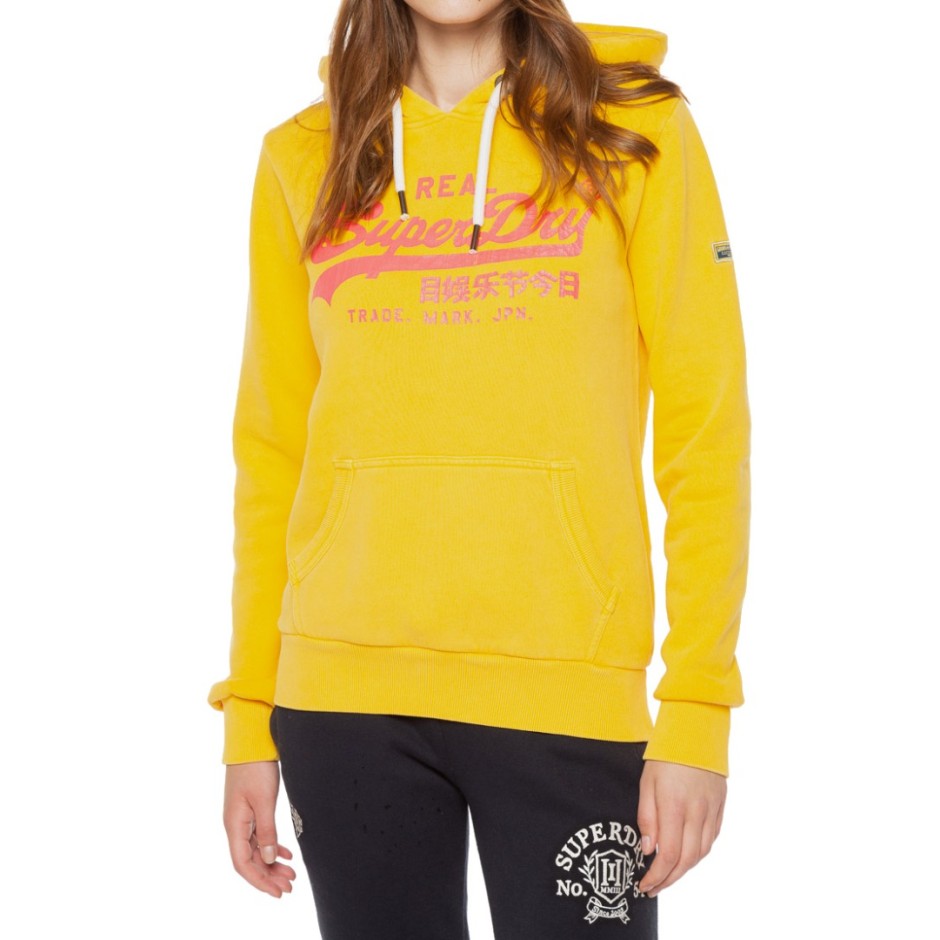 SUPERDRY VL AC HOOD BB W2011139A-07K Yellow