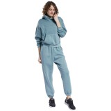 Reebok Classics CL ND FLEECE HOODIE H41360 Πετρόλ Εικόνα 3