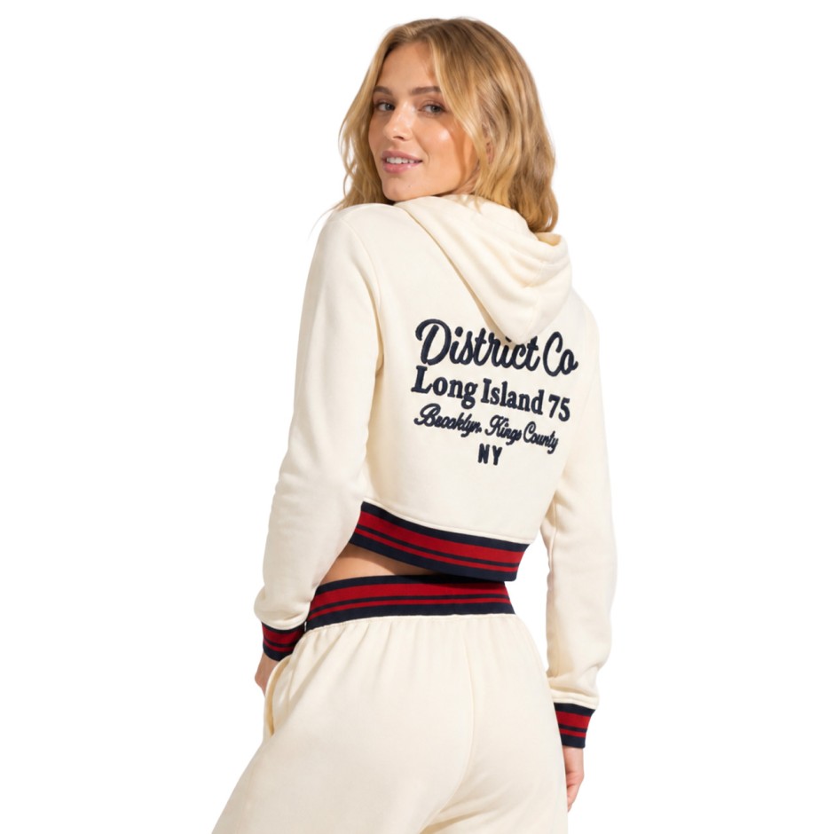 Women's Hoodie Ecru - District75 