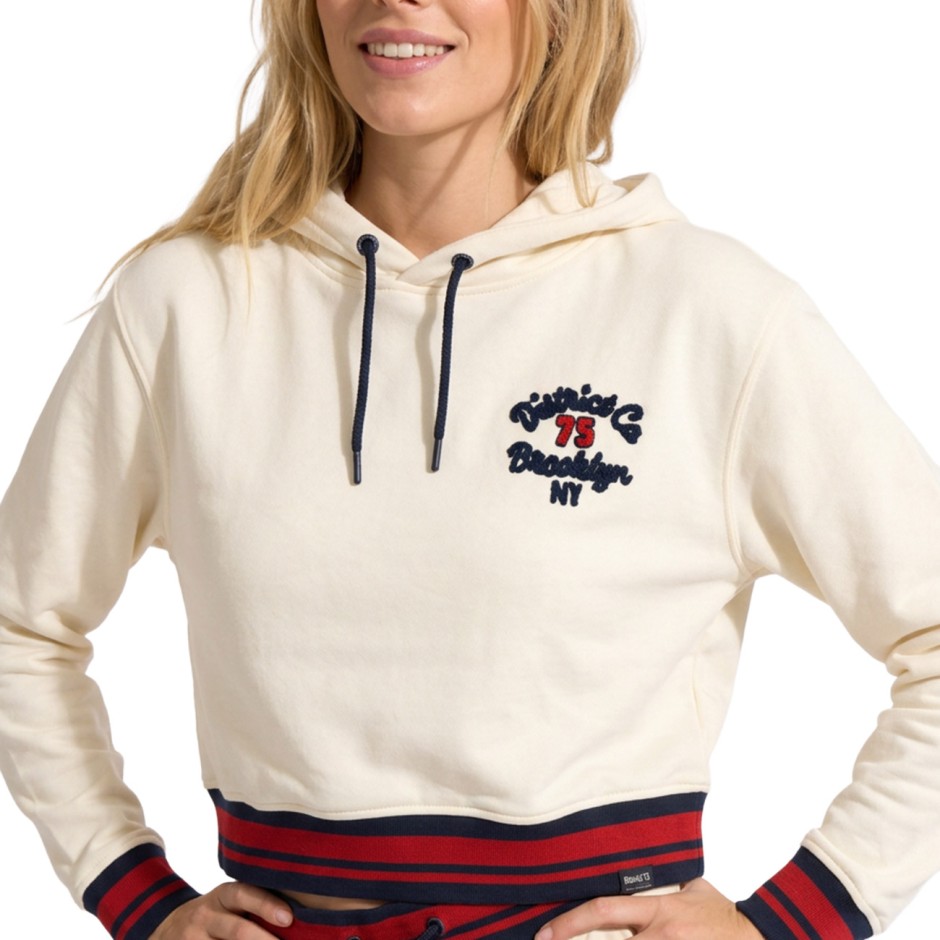 Women's Hoodie Ecru - District75 