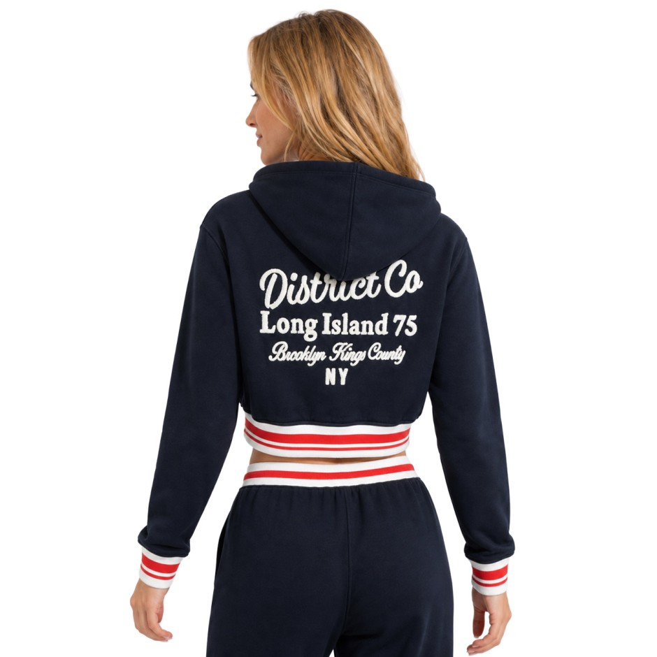 Women's Hoodie Blue - District75 