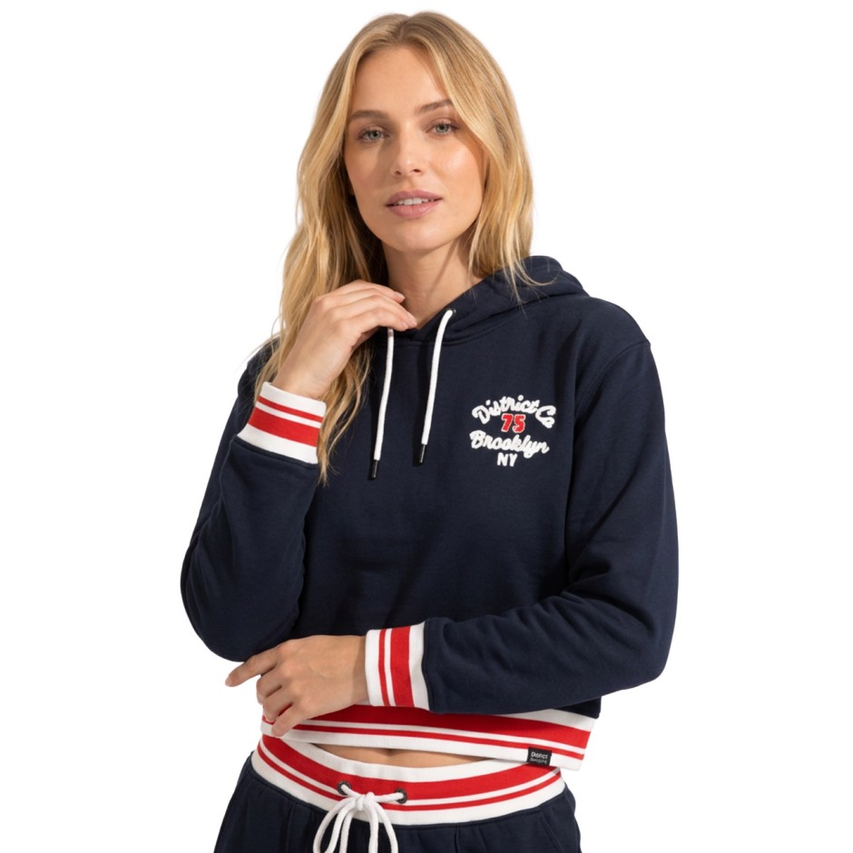 Women's Hoodie Blue - District75 