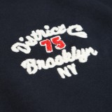 Women's Hoodie Blue - District75  Image 2