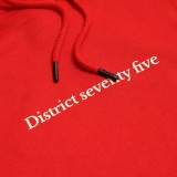 Γυναικείο Φούτερ Κόκκινο - District75 Εικόνα 2