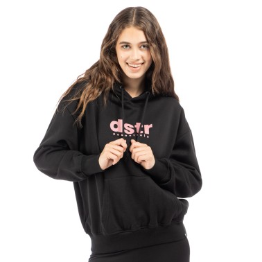 Γυναικείο Φούτερ Μαύρο - District75 