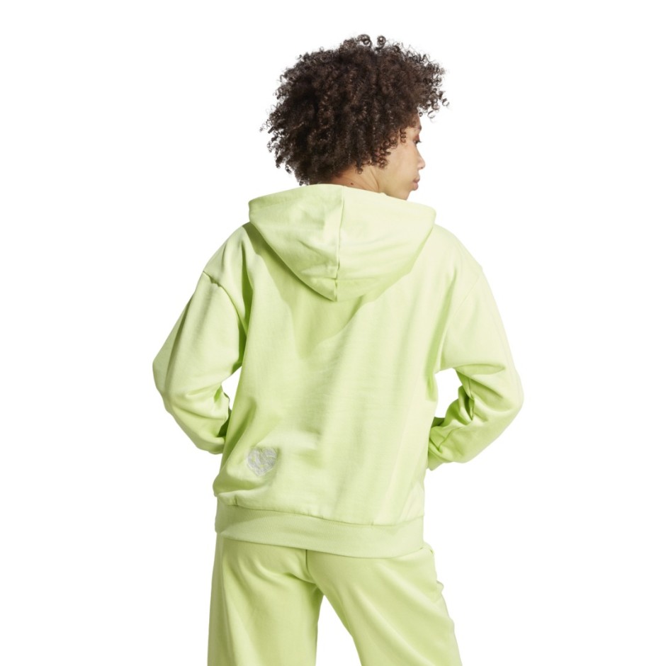 adidas Sportswear VARSITY SCRIBBLE HOODIE Πράσινο