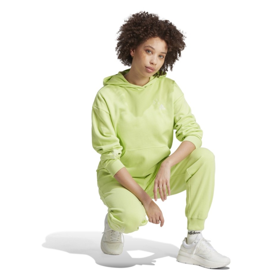 adidas Sportswear VARSITY SCRIBBLE HOODIE Πράσινο