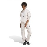 Γυναικείο Φούτερ Εκρού - adidas Sportswear Z.N.E. Εικόνα 4