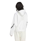 adidas sportswear W Z.N.E. OH HD JI7553 White Image 0