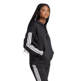 Γυναικείο Φούτερ Μαύρο - adidas Sportswear Essentials 3-Stripes Fleece Εικόνα 1