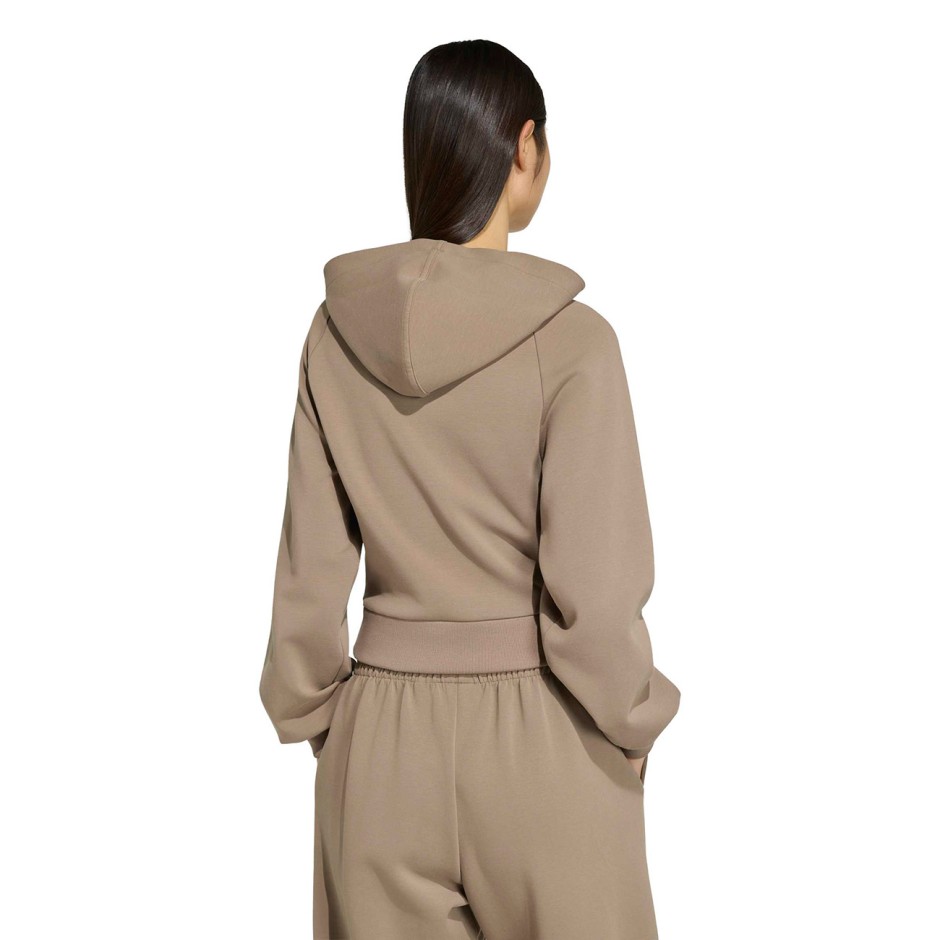 Γυναικείο Φούτερ Χακί - adidas Sportswear Soft Lux