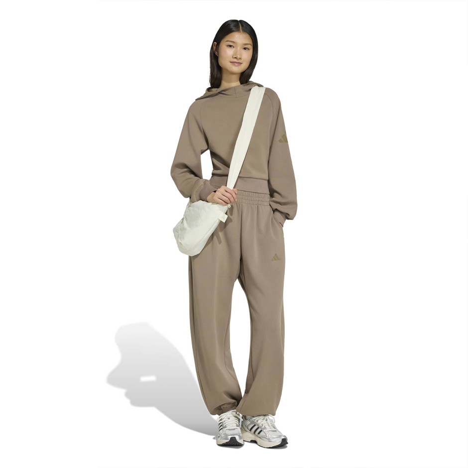 Γυναικείο Φούτερ Χακί - adidas Sportswear Soft Lux
