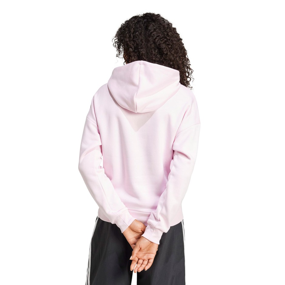 Women's Hoodie Pink - adidas Sportswear Essentials Small Logo Feel Cozy