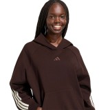 adidas sportswear W AK 3S OH HD KW7701 Καφέ Εικόνα 1
