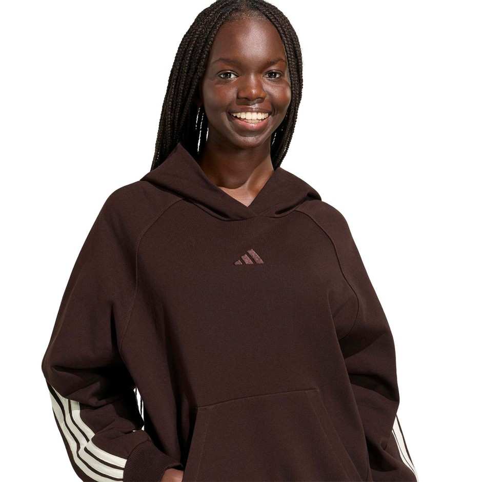 adidas sportswear W AK 3S OH HD KW7701 Καφέ