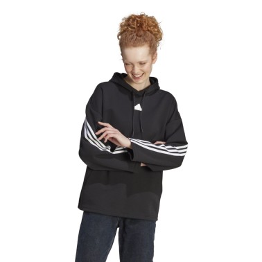 adidas Sportswear FUTURE ICONS 3-STRIPES HOODIE Μαύρο