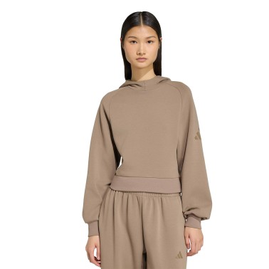 Γυναικείο Φούτερ Χακί - adidas Sportswear Soft Lux