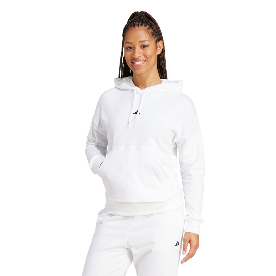 Γυναικείο Φούτερ Λευκό - adidas Sportswear Essentials Small Logo French Terry