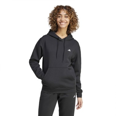 Γυναικείο Φούτερ Μαύρο - adidas Sportswear Essentials Small Logo Feel Cozy