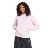 Women's Hoodie Pink - adidas Sportswear Essentials Small Logo Feel Cozy Image 