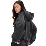 Ellesse Ikenna Μαύρο - Γυναικεία Μπλούζα Φούτερ Με Κουκούλα Εικόνα 0