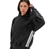 Ellesse Ikenna Μαύρο - Γυναικεία Μπλούζα Φούτερ Με Κουκούλα Εικόνα 
