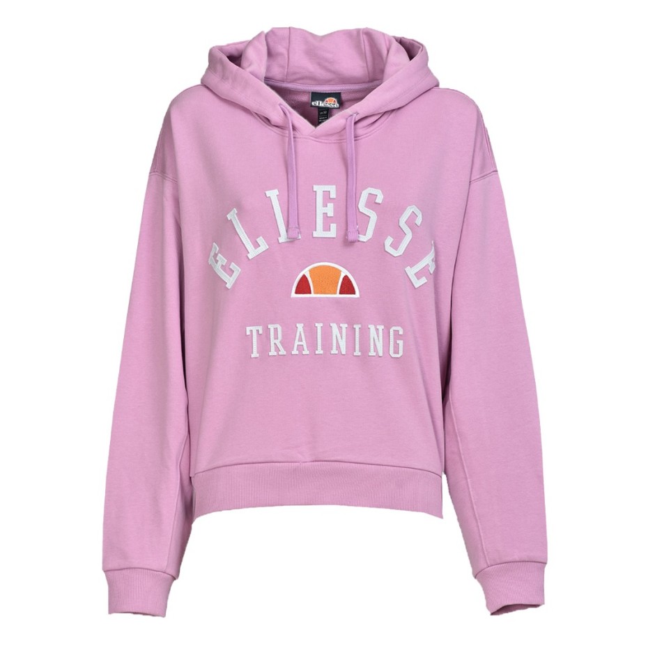 Γυναικεία Μπλούζα Φούτερ ELLESSE GIOVANE CROP HOODY Λιλά SGP15912-303 