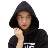 VANS CLASSIC V BOYFRIEND FIT PULLOVER HOODIE Μαύρο