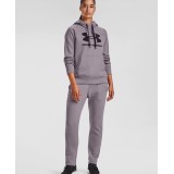 UNDER ARMOUR RIVAL FLEECE LOGO HOODIE 1356318-585 Μωβ Εικόνα 2