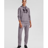 UNDER ARMOUR RIVAL FLEECE LOGO HOODIE 1356318-585 Μωβ