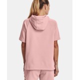 UNDER ARMOUR RIVAL FLEECE SS HOODIE 1369857-676 Pink