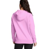 Γυναικείο Φούτερ Με Κουκούλα Ροζ - Under Armour Rival Fleece Big Logo Εικόνα 0