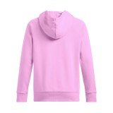 Γυναικείο Φούτερ Με Κουκούλα Ροζ - Under Armour Rival Fleece Big Logo Εικόνα 2