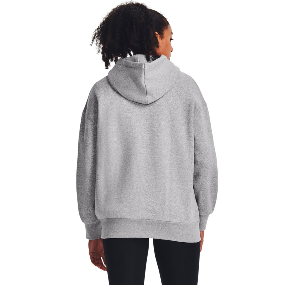 UNDER ARMOUR ICON FLEECE OS HOODIE 1379495-012 Grey