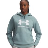 UNDER ARMOUR RIVAL FLEECE BIG LOGO HDY 1379501-323 Green Image 