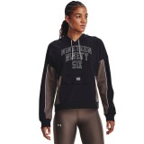 UNDER ARMOUR RIVAL FLEECE HOODIE 1374113-001 Black Image 