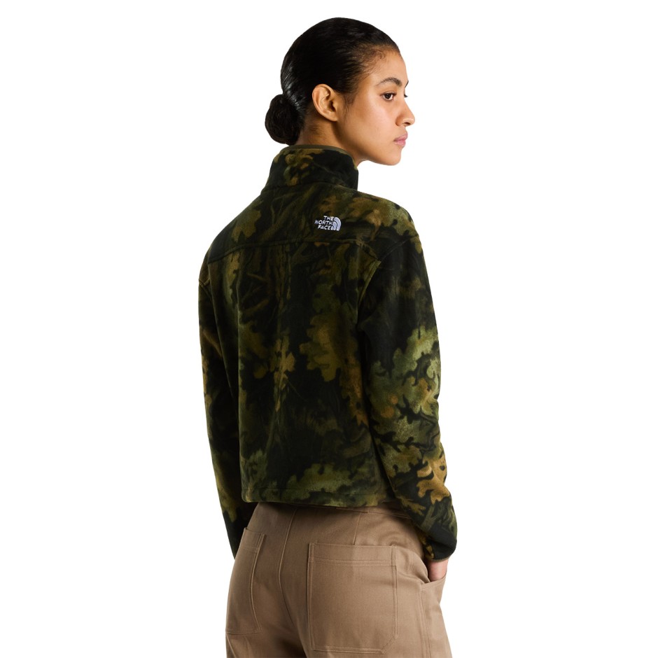 THE NORTH FACE W NOVELTY LOGO GLACIER 1/4 ZIP NF0A8JK9T2Z-T2Z Χακί