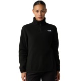 THE NORTH FACE W GLACIER FLEECE 1/4 ZIP JACKET NF0A8D2JJK3-JK3 Black Image 