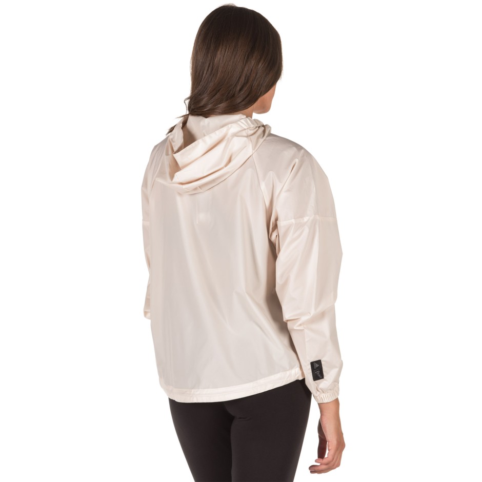 adidas Performance W WIND JACKET PAR H DX7944 Εκρού