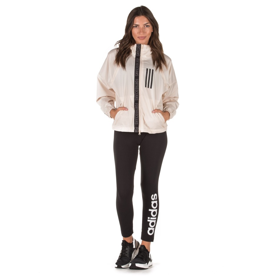 adidas Performance W WIND JACKET PAR H DX7944 Εκρού