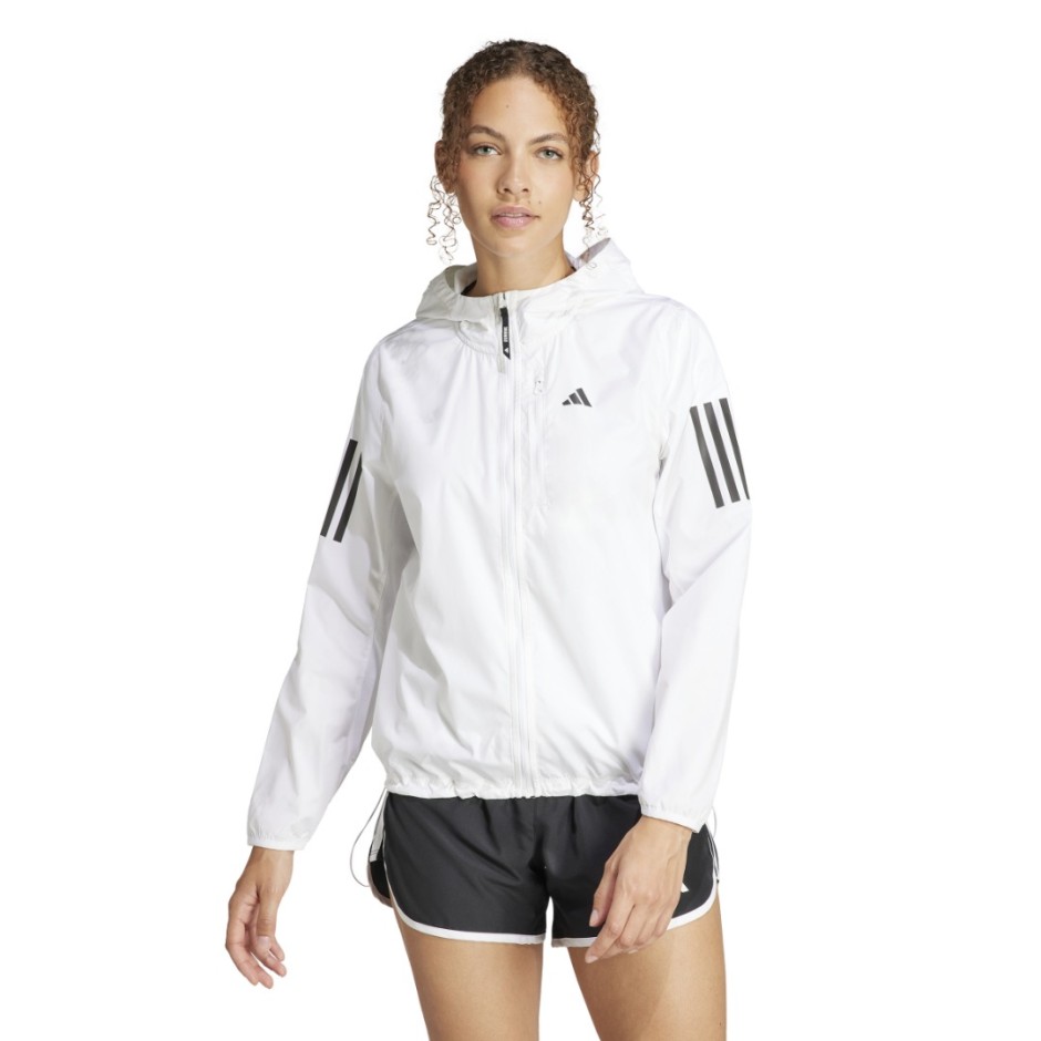 Γυναικείο Μπουφάν για Τρέξιμο Λευκό - adidas Performance Own The Run
